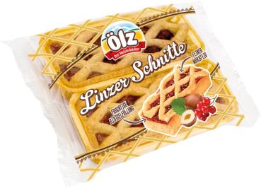 Ölz Linzer Schnitte, 2 Stück, 150 Gramm Packung