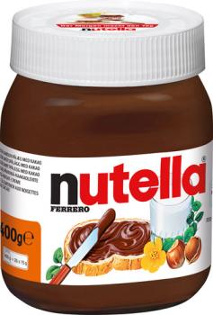Ferrero Nutella, Nuss-Nougat-Creme, 400 Gramm