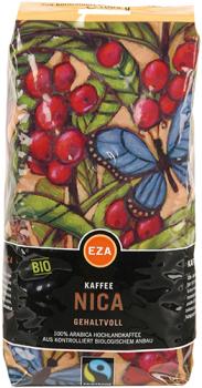EZA Fairtrade Nica Gehaltvoll, Bio-Kaffee, Ganze Bohne, 1kg