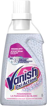 Vanish OxiAction Powerweiss, Fleckentferner-Gel ohne Chlor, 750 ml