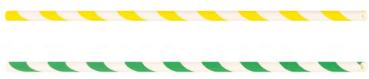 Ncube Papier-Trinkhalme multicolor, 197 x 6 mm, aus FSC-Papier, 40 Stück