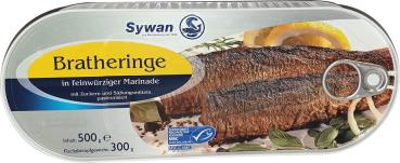 Sywan MSC Bratheringe in feinwürziger Marinade, 300 Gramm