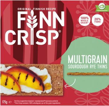 Finn Crisp Multigrain Mehrkorn-Knäckebrot, 175g