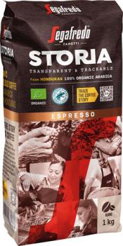 Segafredo Zanetti Storia Bio Espresso, Ganze Bohne, 1kg