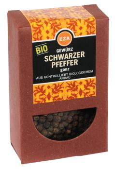 EZA Bio Pfeffer schwarz ganz, 30g