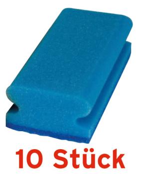 Profi Power Bäderschwamm Vlies BLAU, nicht kratzend