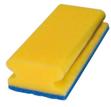 Profi Power Bäderschwamm Vlies GELB, nicht kratzend, 1 Stück