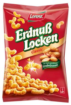 Lorenz ErdnußLocken Classic, 120 Gramm