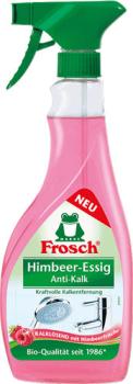 Frosch Himbeer-Essig Anti-Kalk, Badreiniger BIO, Pumpe, 500ml