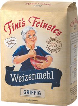 Fini's Feinstes Weizenmehl griffig, 1kg