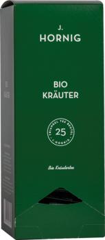 Preview: J. Hornig Bio Kräutertee, 25 Pyramidenbeutel im Kuvert