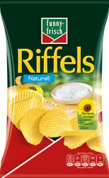 funny-frisch Riffels Naturell, gesalzen
