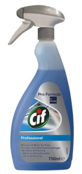 Cif Fenster- und Oberflächenreiniger Professional (Pro Formula), Pumpe, 750ml