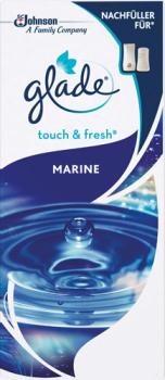 Glade Touch & Fresh Minispray Marine, NACHFÜLLUNG (Kartusche), 10ml