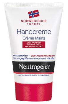 Neutrogena Norwegische Formel Unparfümierte Handcreme, 75ml