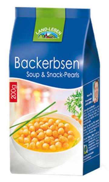 Land-Leben Backerbsen, 200g
