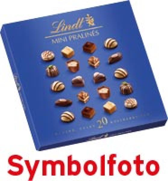 Lindt Mini-Pralinés, 9 Sorten, 20 Stück, Bonbonniere, 100g