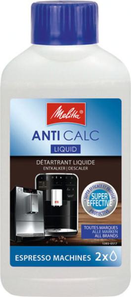 Melitta Anti Calc Liquid, Entkalker für Espressomaschinen & Vollautomaten, 250ml