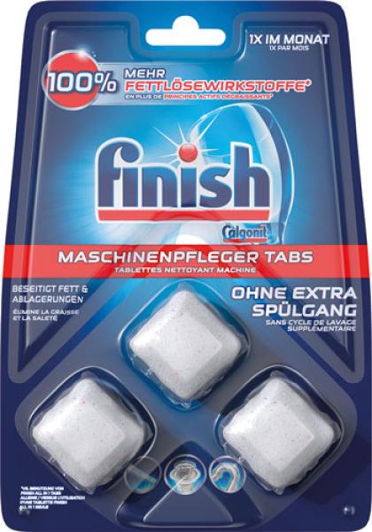 finish Maschinenpfleger Tabs, 3 Stück