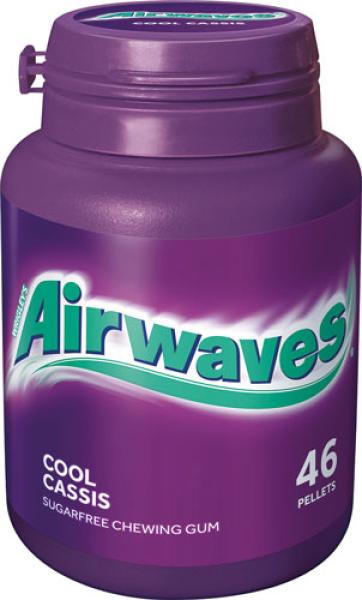 Wrigley's Airwaves Cool Cassis, zuckerfrei, 46 Stück